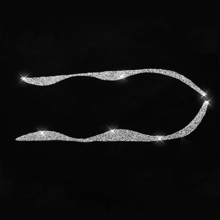 For BMW Series 3 E46 1999-2004 Car Light Eyebrow Soft Style Diamond Decoration Sticker, Left and Right Drive - Car Light Accessories by PMC TechLife | Online Shopping South Africa | PMC TechLife | Buy Now Pay Later Mobicred