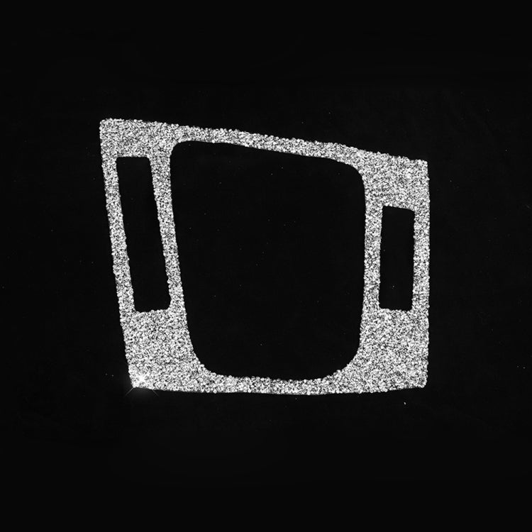 For BMW Series 3 E46 1998-2005 Car Center Control Panel Diamond Decoration Sticker, Left Drive - Car Interior Mouldings by PMC TechLife | Online Shopping South Africa | PMC TechLife | Buy Now Pay Later Mobicred