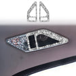 For BMW Series 3 E46 1998-2005 Car Rear Seat Reading Light Diamond Decoration Sticker, Left and Right Drive - Car Interior Mouldings by PMC TechLife | Online Shopping South Africa | PMC TechLife | Buy Now Pay Later Mobicred