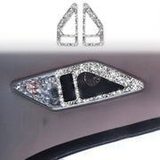 For BMW Series 3 E46 1998-2005 Car Rear Seat Reading Light Diamond Decoration Sticker, Left and Right Drive