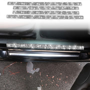 For BMW Series 3 E46 1998-2005 Car Door Threshold Strip Diamond Decoration Sticker, Left and Right Drive