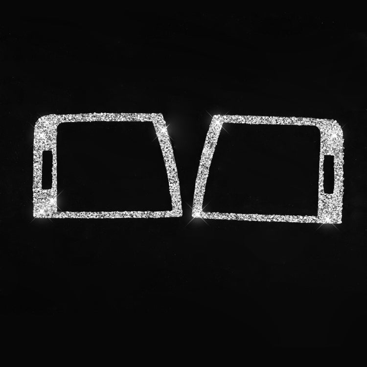 For BMW Series 3 E46 1998-2005 Car Left Right Air Outlet Diamond Decoration Sticker, Left and Right Drive - Car Interior Mouldings by PMC TechLife | Online Shopping South Africa | PMC TechLife | Buy Now Pay Later Mobicred