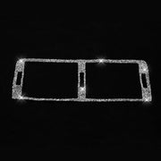 For BMW Series 3 E46 1998-2005 Car Middle Air Outlet Diamond Decoration Sticker, Left and Right Drive