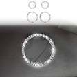 For BMW Series 3 E46 1998-2005 Car Horn Circle Diamond Decoration Sticker, Left and Right Drive - Car Interior Mouldings by PMC TechLife | Online Shopping South Africa | PMC TechLife | Buy Now Pay Later Mobicred