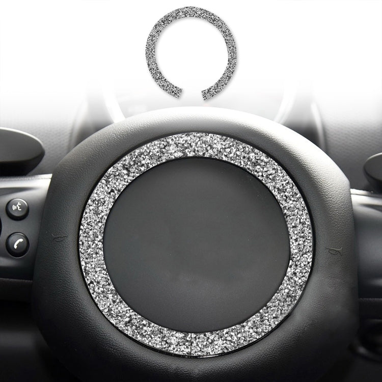 For BMW Mini R55 / R56 Car Steering Wheel R Chassis Diamond Decoration Sticker - Car Interior Mouldings by PMC TechLife | Online Shopping South Africa | PMC TechLife | Buy Now Pay Later Mobicred