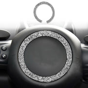 For BMW Mini R55 / R56 Car Steering Wheel R Chassis Diamond Decoration Sticker