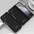 For Samsung Galaxy Z Fold5 Extraordinary Series Hinged Folding Full Phone Case with Pen Slot & Stylus(Black) - Galaxy Z Fold5 Cases by PMC TechLife | Online Shopping South Africa | PMC TechLife