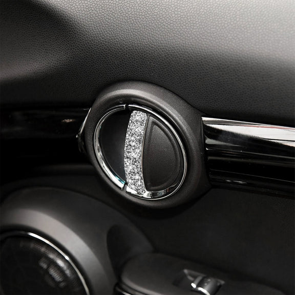 For BMW Mini Cooper Clubman Countryman  F55 4pcs Car F Chassis Door Handle Diamond Decoration Sticker