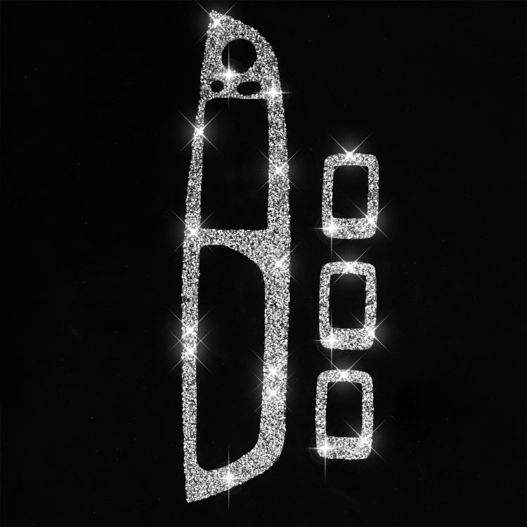 For BMW X5 E70 2008-2013 / X6 E71 2009-2014 Car Window Lift Panel Diamond Decoration Sticker, High Configuration Left Drive - free shipping - PMC TechLife - Order now!