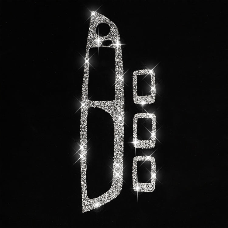 For BMW X5 E70 2008-2013 / X6 E71 2009-2014 Car Window Lift Panel Diamond Decoration Sticker, Low Configuration Left Drive - Car Interior Mouldings by PMC TechLife | Online Shopping South Africa | PMC TechLife | Buy Now Pay Later Mobicred