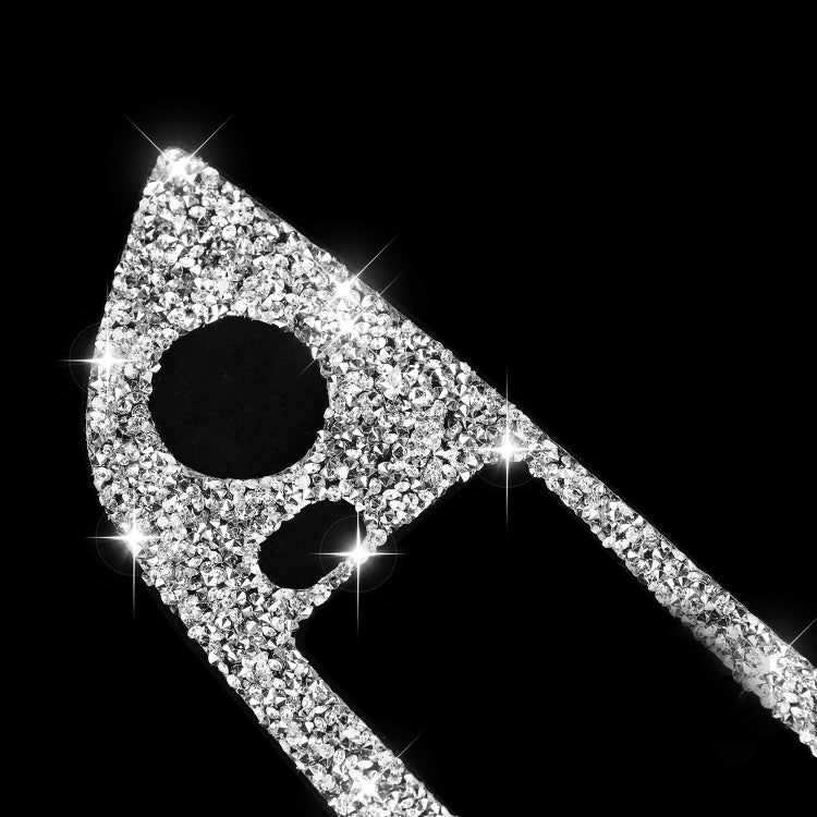 For BMW X5 E70 2008-2013 / X6 E71 2009-2014 Car Window Lift Panel Diamond Decoration Sticker, Low Configuration Left Drive - Car Interior Mouldings by PMC TechLife | Online Shopping South Africa | PMC TechLife | Buy Now Pay Later Mobicred