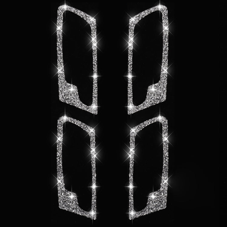 For BMW X5 E70 / X6 E71 2008-2014 Car Door Inner Handle Frame Diamond Decoration Sticker, Left and Right Drive - Car Interior Mouldings by PMC TechLife | Online Shopping South Africa | PMC TechLife | Buy Now Pay Later Mobicred