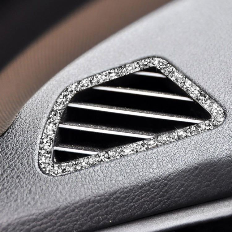 For BMW X5 E70 / X6 E71 2008-2013 Car Dashboard Air Outlet Diamond Decoration Sticker, Left Drive - Car Interior Mouldings by PMC TechLife | Online Shopping South Africa | PMC TechLife | Buy Now Pay Later Mobicred