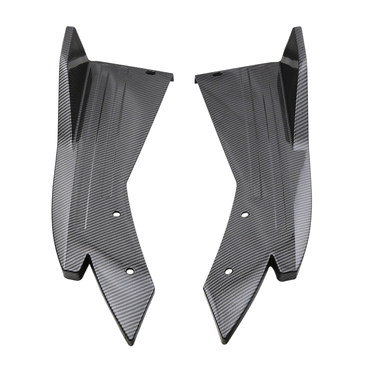 Car Universal Rear Corner Cover Rear Bumper Protective Corner Rear Lip Rear Shovel(Carbon Fiber) - Trunk & Bumper Accessories by PMC TechLife | Online Shopping South Africa | PMC TechLife | Buy Now Pay Later Mobicred