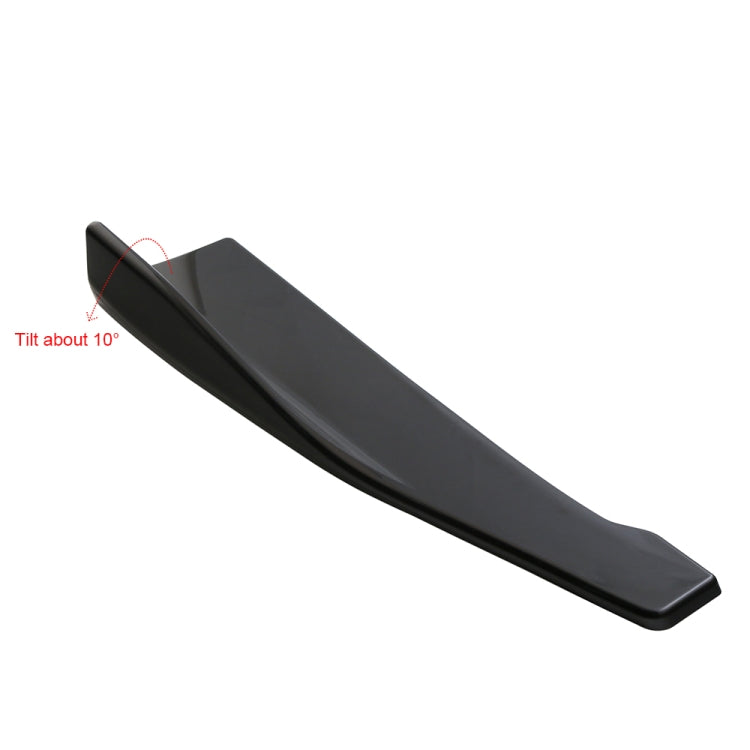 Car Universal Rear Corner Protection Plate Car Modified 48cm Rear Shovel(Black) - Trunk & Bumper Accessories by PMC TechLife | Online Shopping South Africa | PMC TechLife | Buy Now Pay Later Mobicred