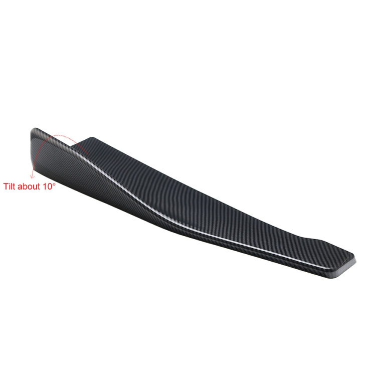 Car Universal Rear Corner Protection Plate Car Modified 48cm Rear Shovel(Carbon Fiber) - Trunk & Bumper Accessories by PMC TechLife | Online Shopping South Africa | PMC TechLife | Buy Now Pay Later Mobicred