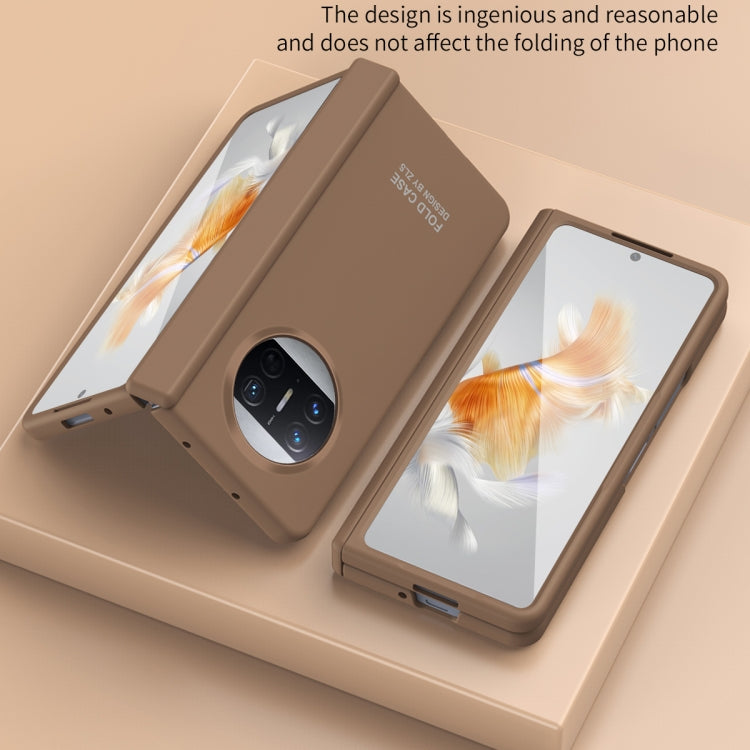For Huawei Mate X3 Extraordinary Series Hinged Folding Full Phone Case(White)