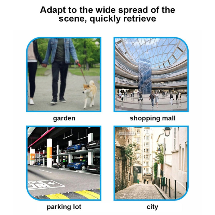 F6 Circular Global Location Tracker Anti-lost Device(White) - Personal Tracker by PMC TechLife | Online Shopping South Africa | PMC TechLife | Buy Now Pay Later Mobicred