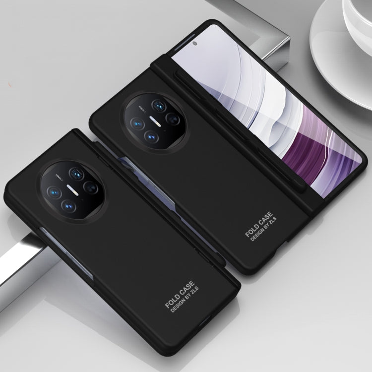 For Huawei Mate X5 Extraordinary Series Hinged Folding Full Coverage Phone Case with Pen Slot & Stylus(Black) - Huawei Cases by PMC TechLife | Online Shopping South Africa | PMC TechLife | Buy Now Pay Later Mobicred