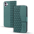 For iPhone 16 Plus Business Diamond Buckle Leather Phone Case with Lanyard(Green) - free shipping - PMC TechLife - Order now!