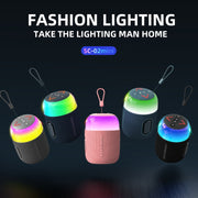 HOPESTAR SC-02 10W Portable Mini Wireless Bluetooth Speaker(Pink)