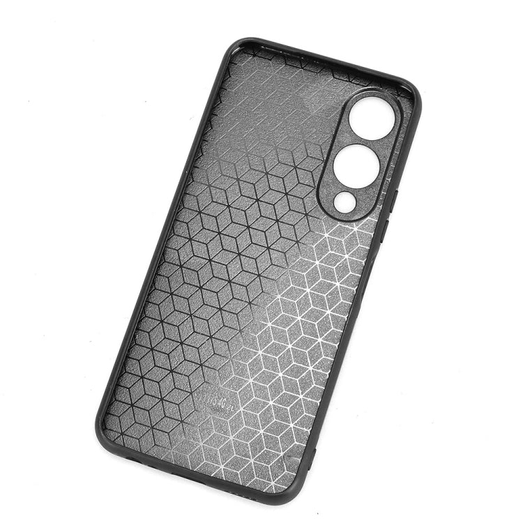 For vivo Y17s 4G Global Cow Pattern Sewing Back Cover Phone Case(Black) - vivo Cases by PMC TechLife | Online Shopping South Africa | PMC TechLife