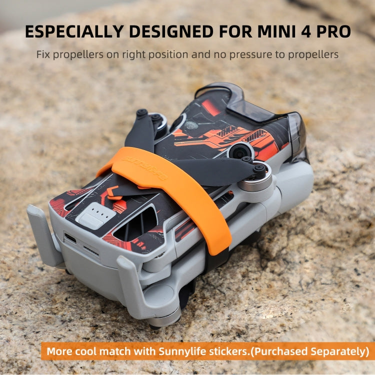 For DJI Mini 4 Pro Sunnylife SJ711 Blade Holder Fixed Propeller Fixer Guard(Black) - free shipping - PMC TechLife - Order now!