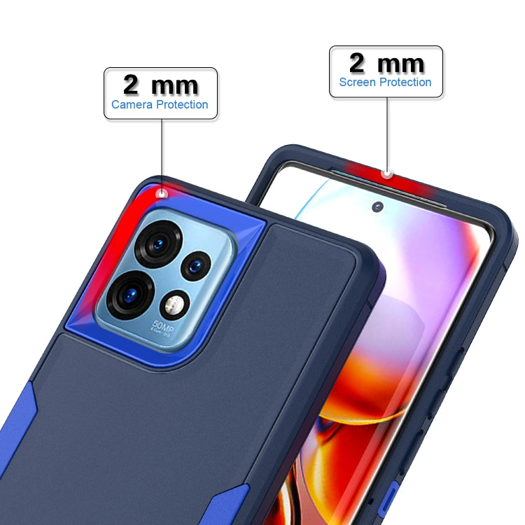 For Motorola Moto G 5G 2024 / G Play 5G 2024 2 in 1 Magnetic PC + TPU Phone Case(Blue+Blue Green) - Motorola Cases by PMC Jewellery | Online Shopping South Africa | PMC Jewellery | Buy Now Pay Later Mobicred