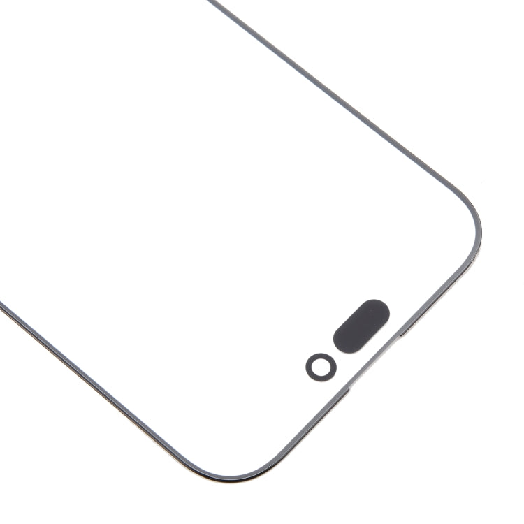 For iPhone 16 Pro Front Screen Outer Glass Lens with OCA Optically Clear Adhesive