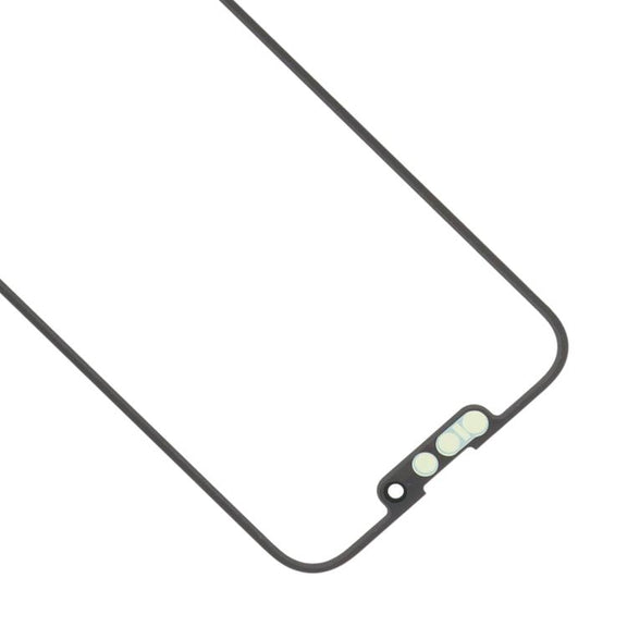 For iPhone 16e Front Screen Outer Glass Lens with OCA Optically Clear Adhesive