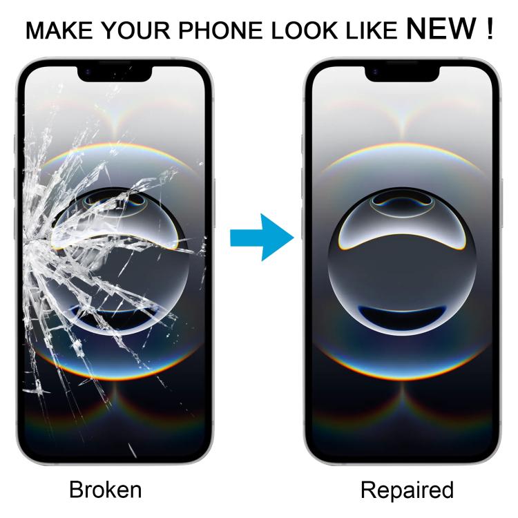 For iPhone 16e Front Screen Outer Glass Lens with OCA Optically Clear Adhesive - free shipping - PMC Jewellery - Order now!