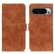 For Google Pixel 10 / 9 KHAZNEH Retro Texture Flip Leather Phone Case(Brown) - Google Cases by PMC TechLife | Online Shopping South Africa | PMC TechLife | Buy Now Pay Later Mobicred