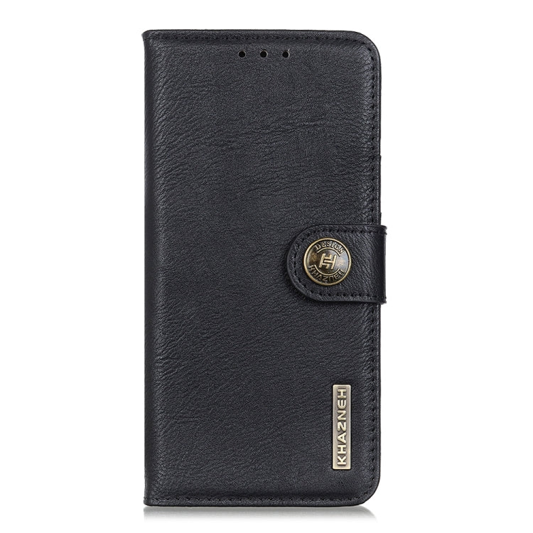 For Google Pixel 10 / 9 KHAZNEH Cowhide Texture Horizontal Flip Leather Phone Case(Black)