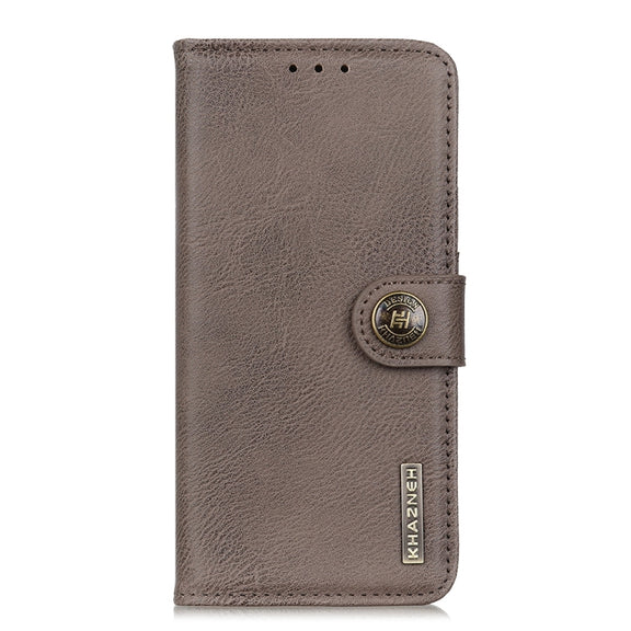 For Google Pixel 9 KHAZNEH Cowhide Texture Horizontal Flip Leather Phone Case(Khaki)