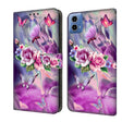 For Motorola Moto G24 Power Crystal 3D Shockproof Protective Leather Phone Case(Butterfly) - Motorola Cases by PMC TechLife | Online Shopping South Africa | PMC TechLife | Buy Now Pay Later Mobicred
