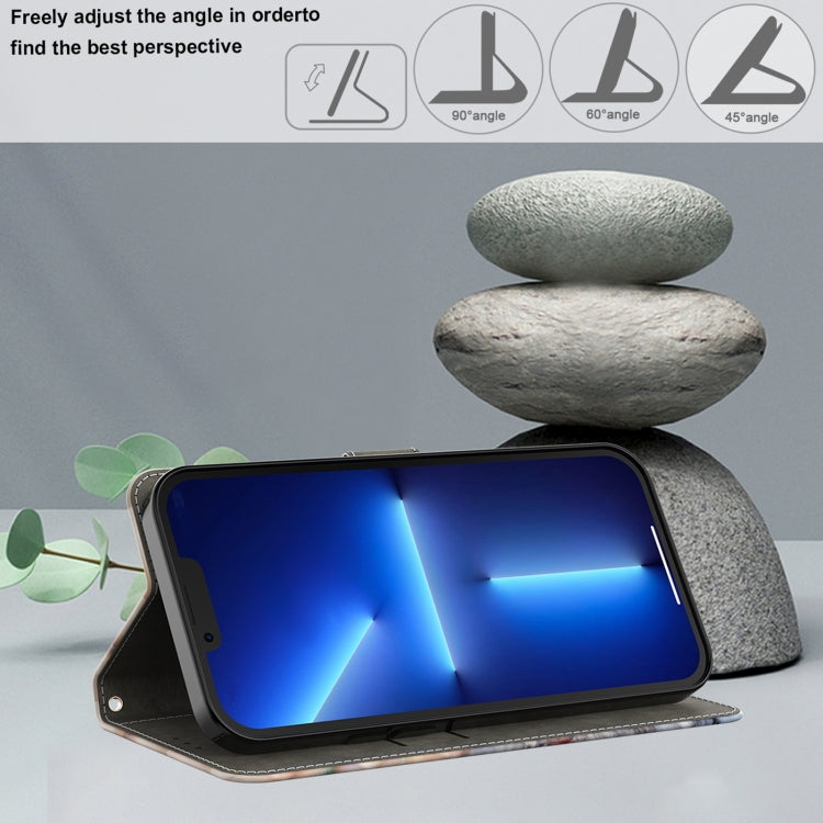 For Motorola Moto G24 Power Crystal 3D Shockproof Protective Leather Phone Case(Two Branches) - free shipping - PMC TechLife - Order now!