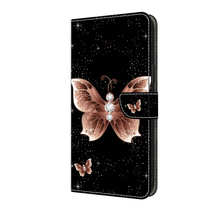 For Motorola Moto G04 Crystal 3D Shockproof Protective Leather Phone Case(Pink Diamond Butterfly) - free shipping - PMC TechLife - Order now!