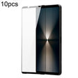 For Sony Xperia 1 VI 10pcs DUX DUCIS 0.33mm 9H Medium Alumina Tempered Glass Film - free shipping - PMC TechLife - Order now!