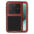 For Huawei Mate 60 Pro / 60 Pro+ LOVE MEI Metal Shockproof Life Waterproof Dustproof Phone Case(Red) - free shipping - PMC TechLife - Order now!