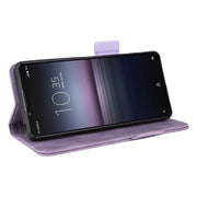 For Sony Xperia 1 VI 2024 Magnetic Clasp Leather Phone Case(Purple)