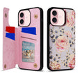 For iPhone 16 Printed Double Buckle RFID Anti-theft Phone Case(Pastoral Rose) - iPhone 16 Cases by PMC TechLife | Online Shopping South Africa | PMC TechLife | Buy Now Pay Later Mobicred