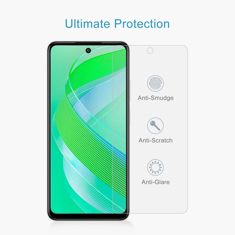 For Infinix Smart 8 Pro 50pcs 0.26mm 9H 2.5D Tempered Glass Film - Infinix Tempered Glass by PMC TechLife | Online Shopping South Africa | PMC TechLife | Buy Now Pay Later Mobicred