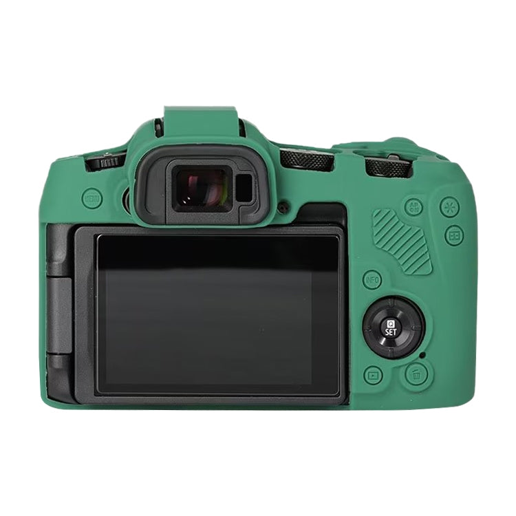 For Canon EOS R8 Soft Silicone Protective Case(Green) - Protective Case by PMC TechLife | Online Shopping South Africa | PMC TechLife | Buy Now Pay Later Mobicred