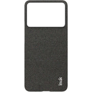 For Xiaomi Redmi K70 5G/K70 Pro 5G imak Ruiyi Series Cloth Texture PU + PC Phone Case(Black)