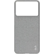 For Xiaomi Redmi K70 5G/K70 Pro 5G imak Ruiyi Series Cloth Texture PU + PC Phone Case(Light Grey)