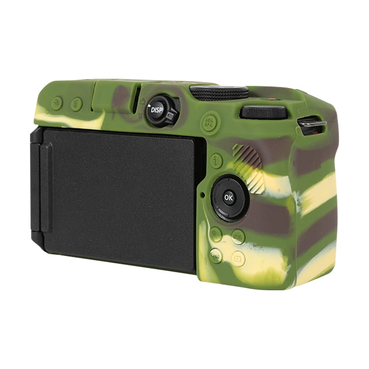 For Nikon Z 30 Soft Silicone Protective Case with Lens Cover(Camouflage) - Protective Case by PMC TechLife | Online Shopping South Africa | PMC TechLife | Buy Now Pay Later Mobicred