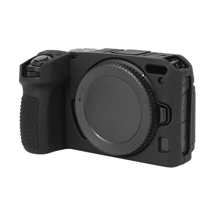 For Nikon Z 30 Soft Silicone Protective Case with Lens Cover(Black) - Protective Case by PMC TechLife | Online Shopping South Africa | PMC TechLife | Buy Now Pay Later Mobicred
