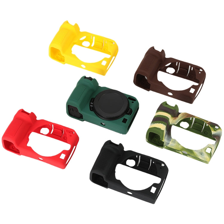 For Nikon Z 30 Soft Silicone Protective Case with Lens Cover(Black)