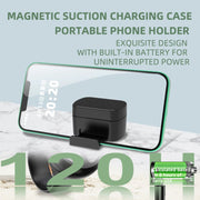S20 Portable Smart Wireless Bluetooth Ring Remote Control with Charging Case(Black)