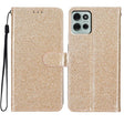 For Motorola Moto G56 5G Glitter Powder Flip Leather Phone Case(Gold) - free shipping - PMC TechLife - Order now!